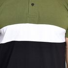 Men's Henley Half Sleeves T-Shirt , Olive, small image number null